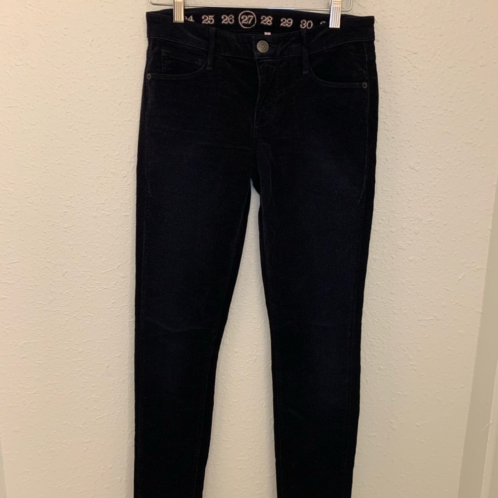 Earnest Sewn Black Corduroy Pants size 27